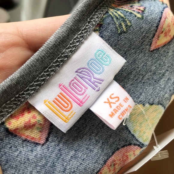 🔴 5/$45 SALE 🔴 LULAROE | Floral/Gray Julia Dress - Picture 6 of 7